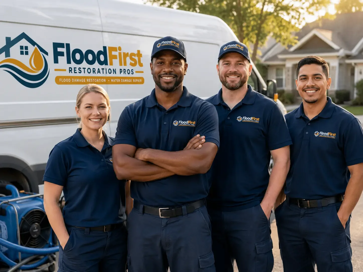 Flood Damage Restoration company in Morley, MI